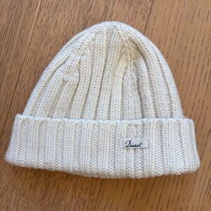 Diesel Off-White Knit Beanie